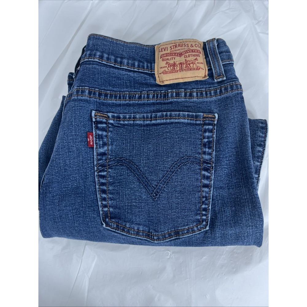 Levi's‎ 512 Perfectly Slimming Boot Cut Jeans Women's 18 S/C High Rise Cotton - Picture 12 of 12